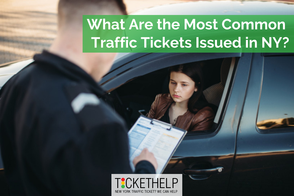 What Are the Most Common Traffic Tickets Issued in NY